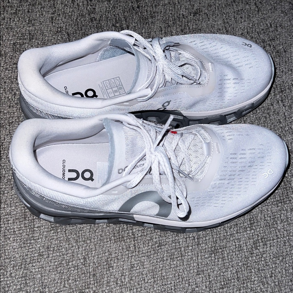 On Running Cloudmonster Gray Athletic Shoes